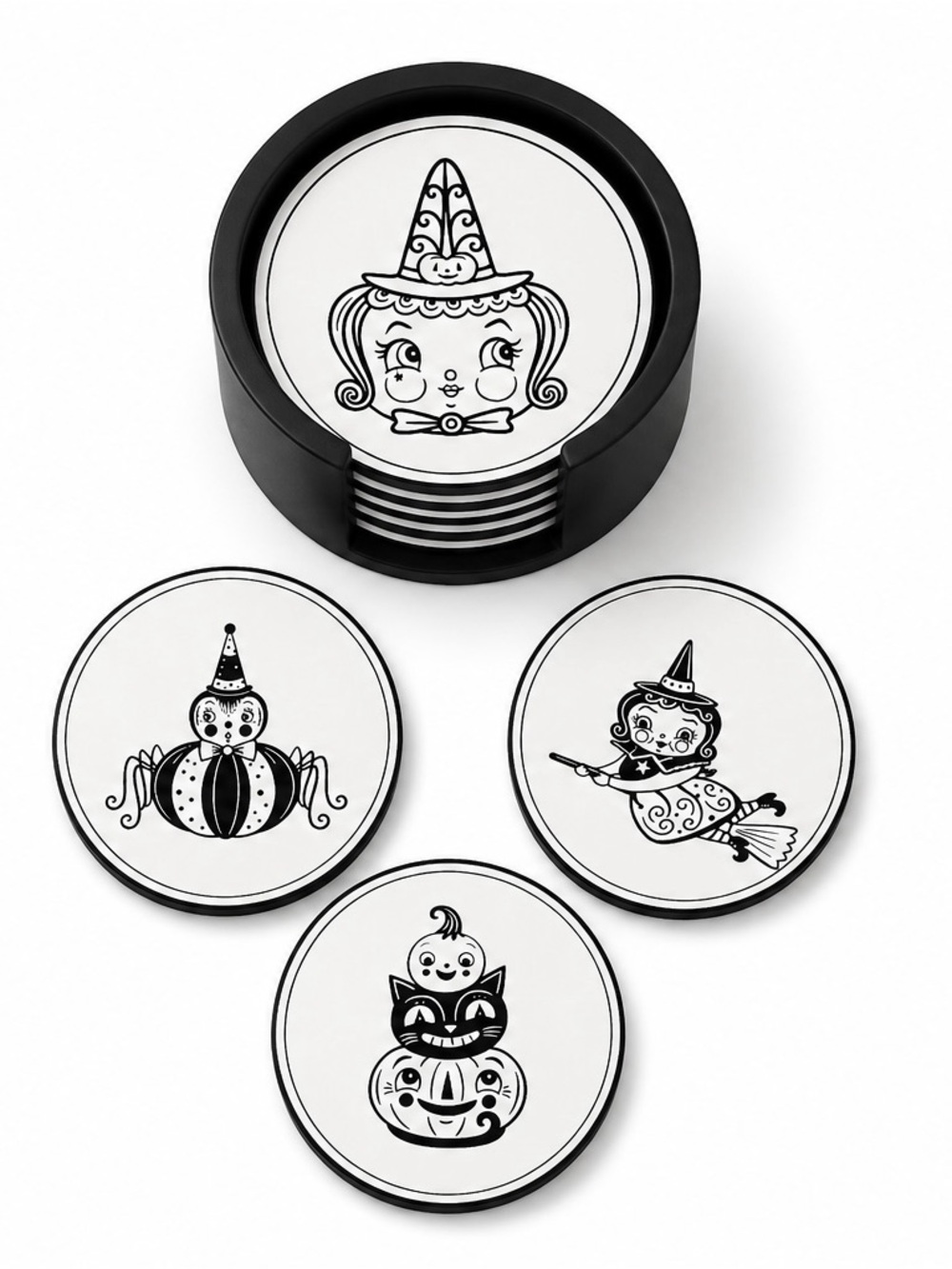 Johanna Parker Inspired Halloween Coaster Set | 3D Printed (Set of 4)